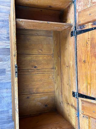 Victorian Pine Blanket Box Antique Large photo vinterior