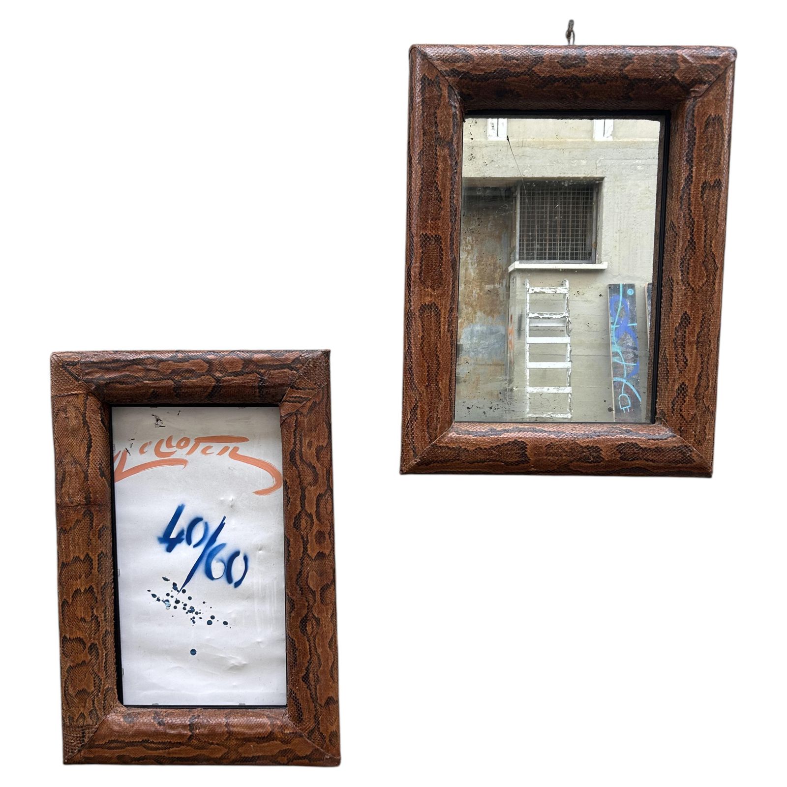 Couple Of Mirrors Art Déco Style Karl Springer