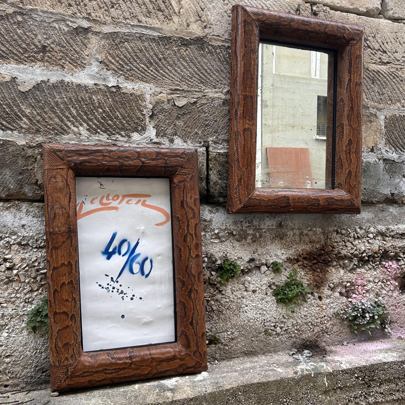 Couple Of Mirrors Art Déco Style Karl Springer photo Home Decor