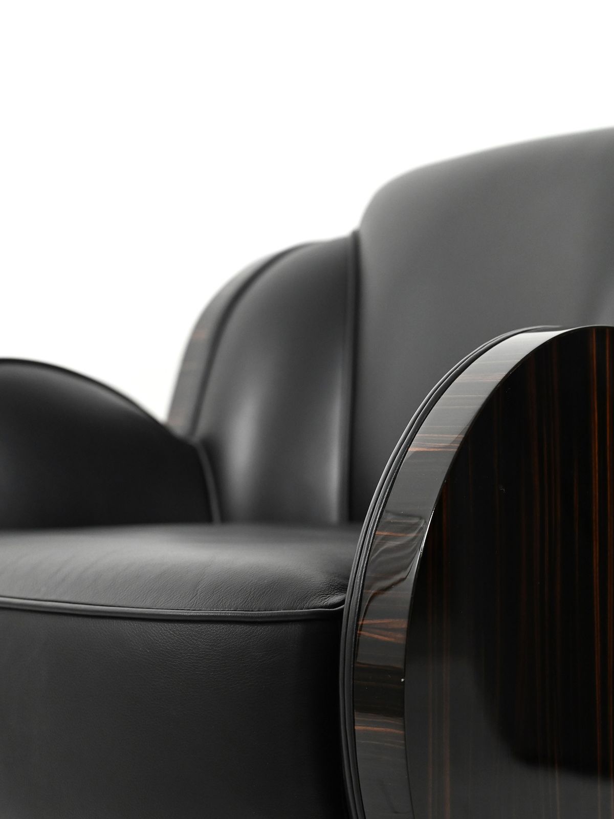 photo for sale Pair Of Scandinavian Art Deco Armchairs