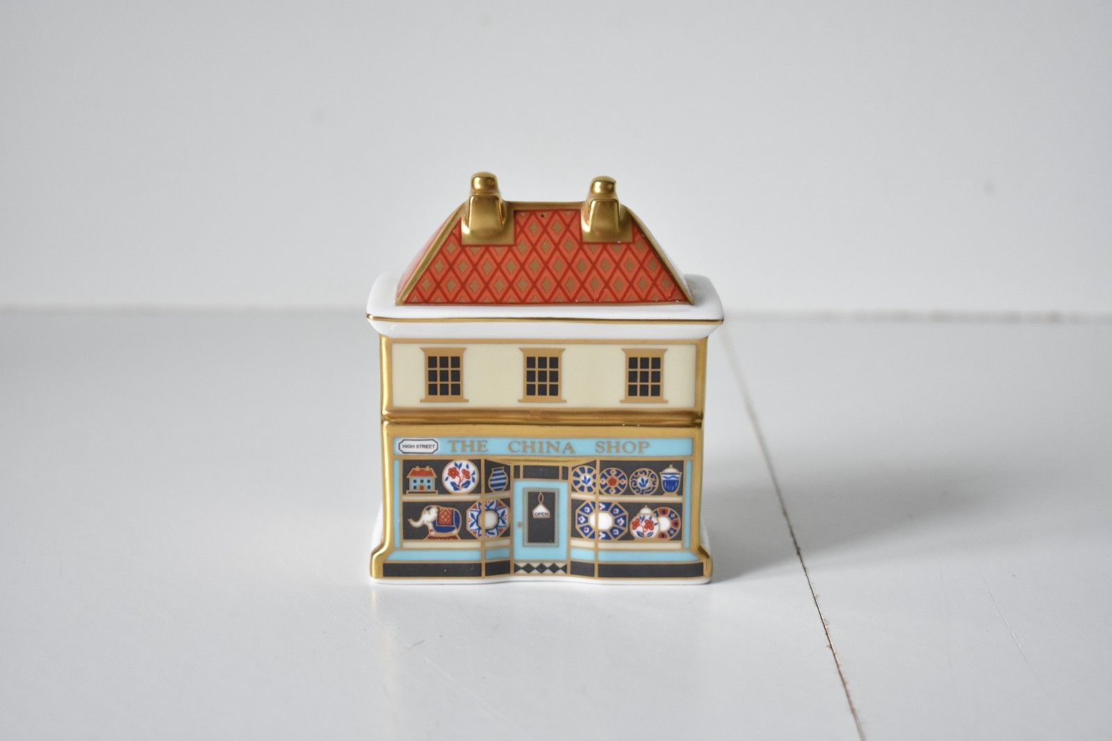 Royal Crown Derby The China Shop  Paperweight 2001 Bone China No Box (O) photo furniture