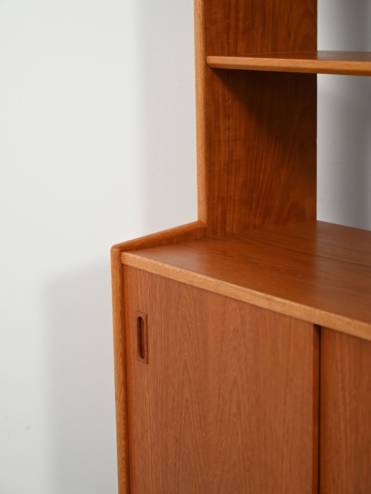 Scandinavian Teak Bookcase From The 1960s With Storage Space photo buy