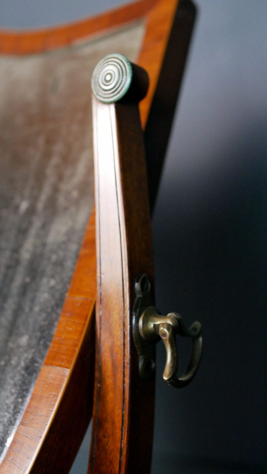 Georgian Mahogany Toilet Table Mirror photo buy