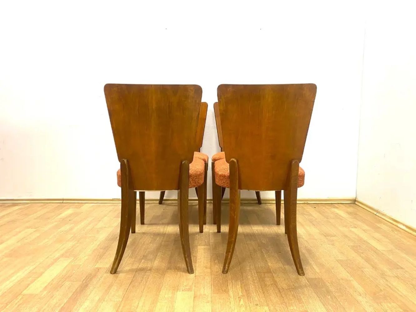 Set Of 4 Chairs, Jindřich Halabala, 1960s, Czechoslovakia photo furniture