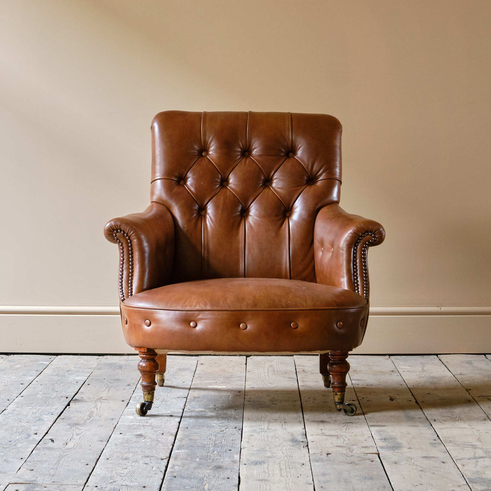 Mid 19th Century Howard & Sons Armchair photo furniture