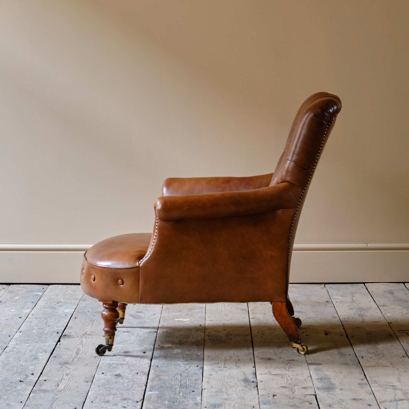 Mid 19th Century Howard & Sons Armchair photo buy