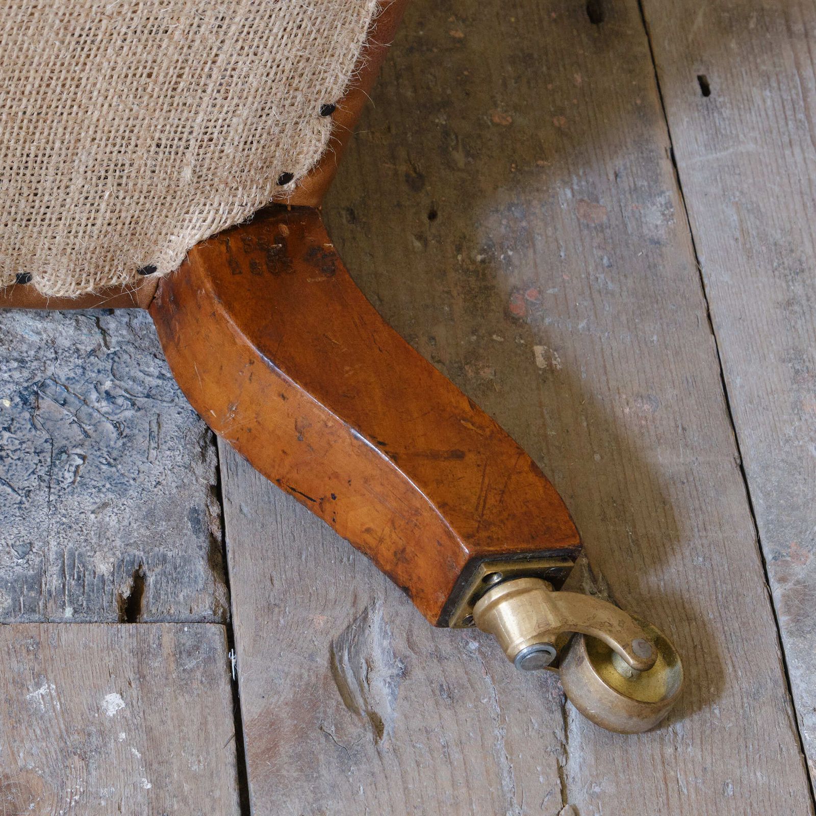 Furniture Mid 19th Century Howard & Sons Armchair photo