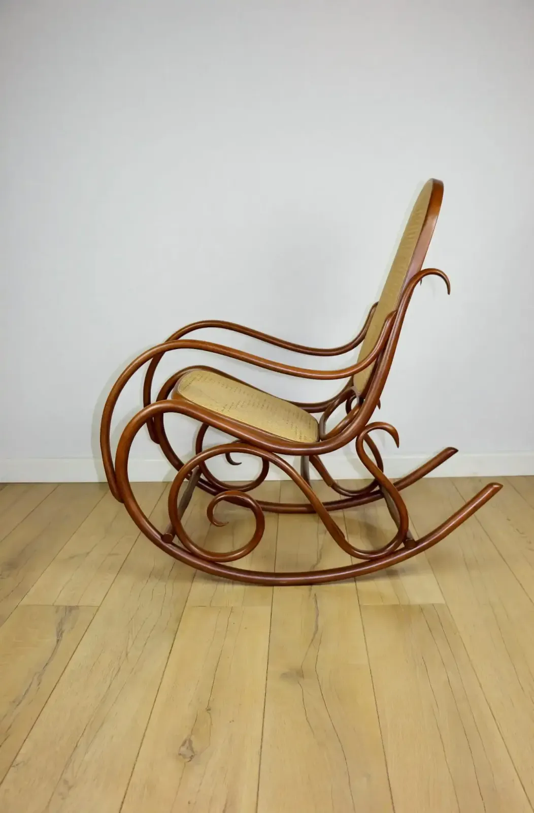 Rocking Chair, Original Light Brown, 1970s   Perfect As New photo Furniture
