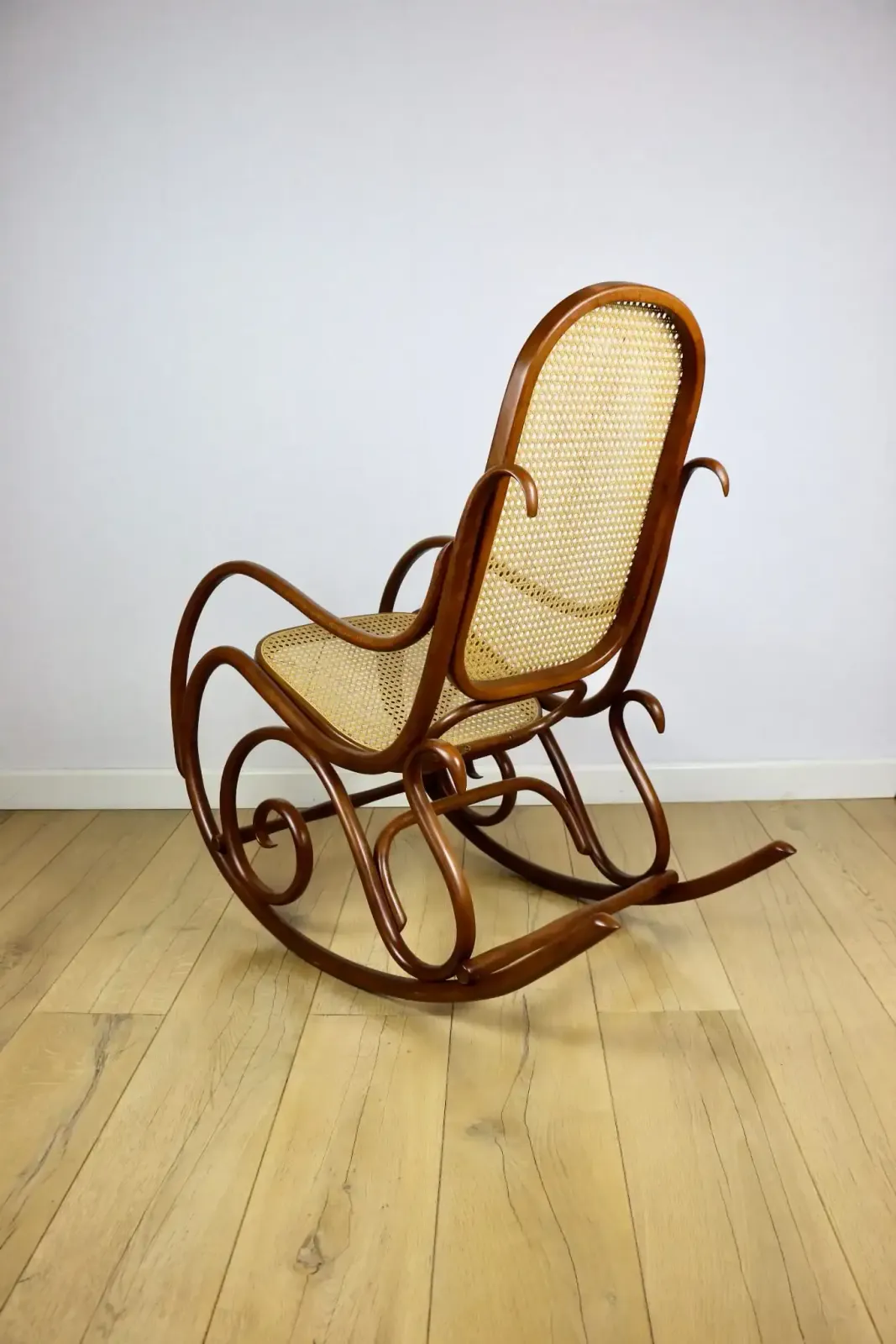 Rocking Chair, Original Light Brown, 1970s   Perfect As New photo 779.0