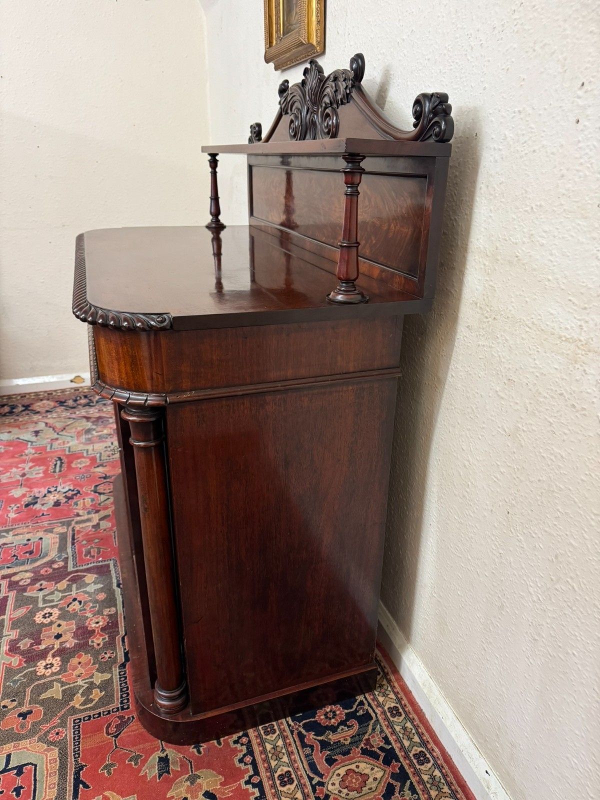 Outstanding Quality Antique Mahogany Side Cabinet Circa 1830 photo vinterior