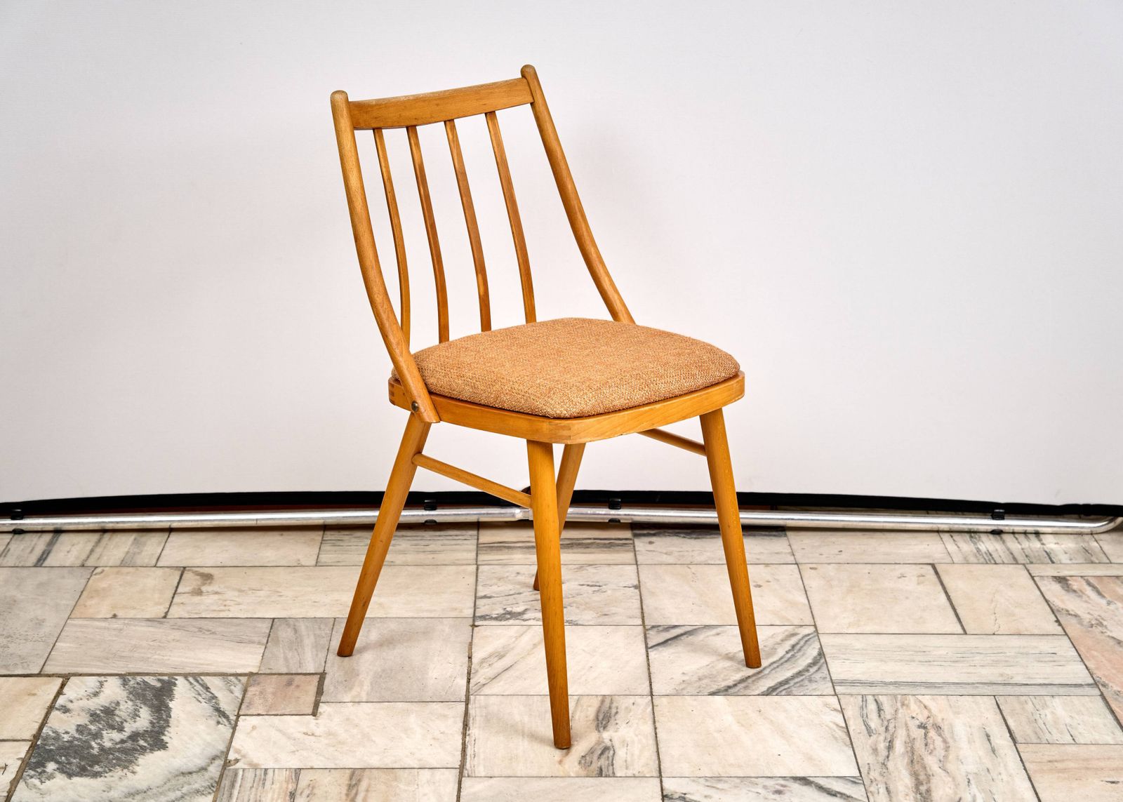 Art Page 1 Of 20 Set Of 3 Dining Chairs By A. Suman, 1960s, Czechoslovakia photo