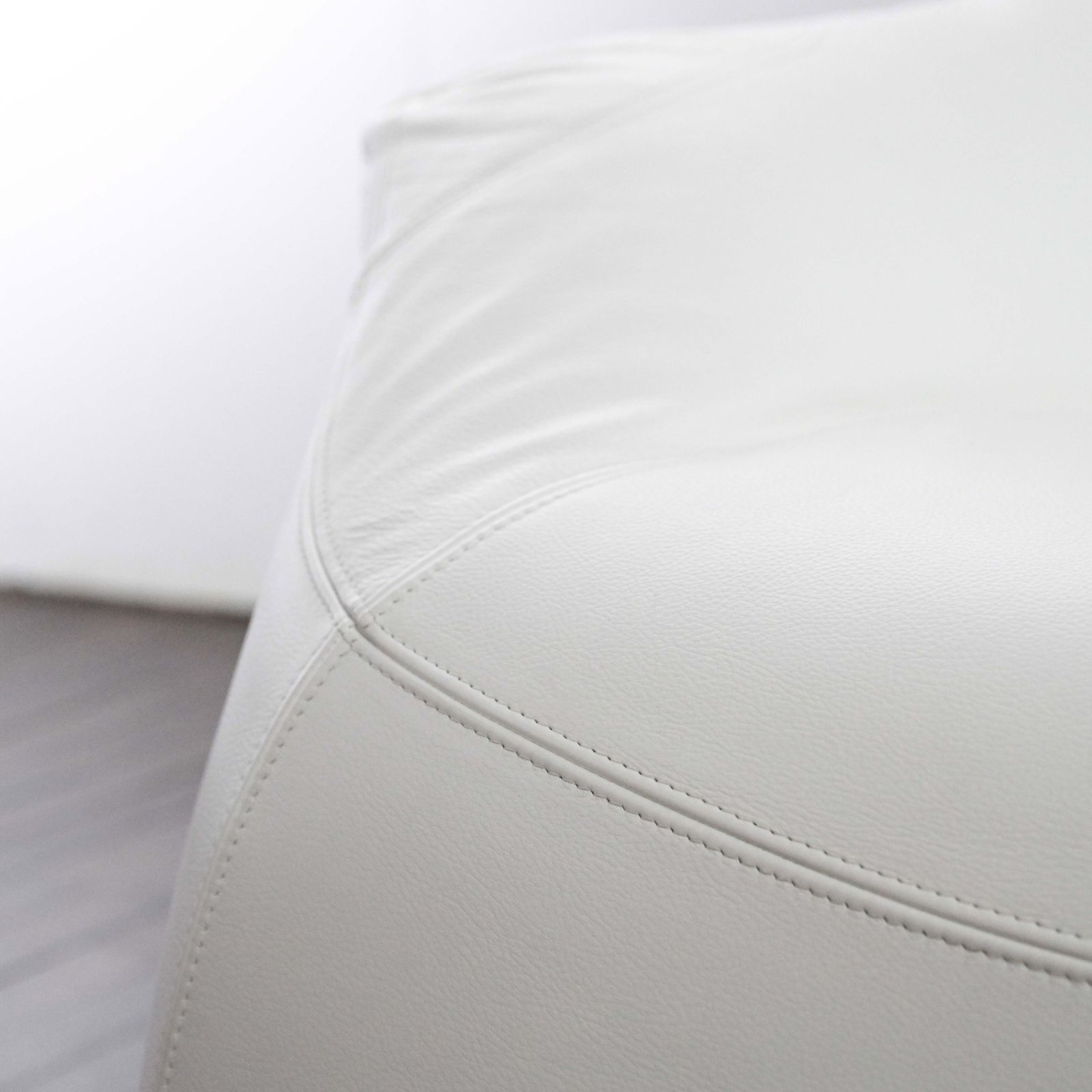 Furniture Hal Lounge Chair In White Leather Designed By Marc Sadler For Cassina photo
