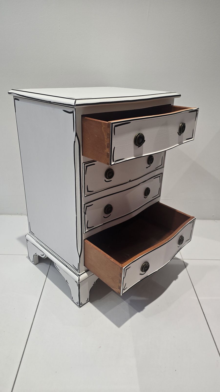 Sketch Style Small Chest, Traditional photo Furniture