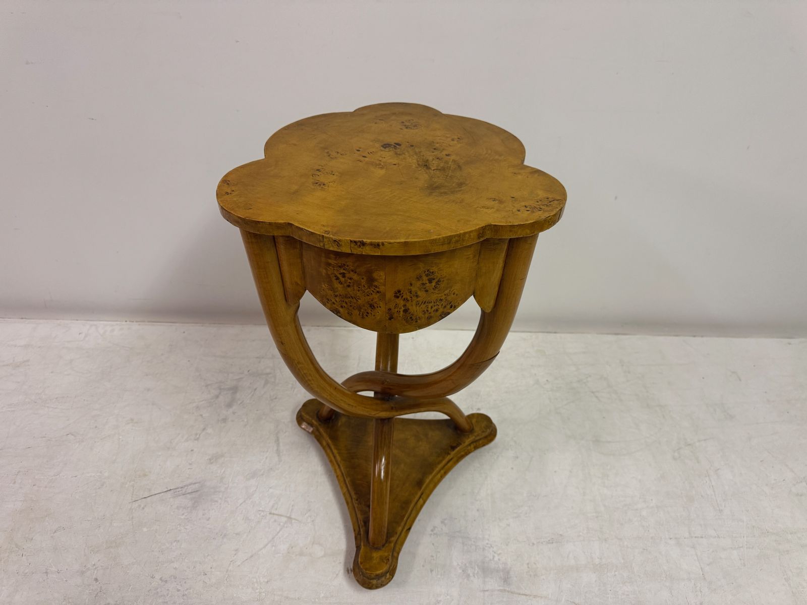 Early 20th Century Italian Burr Wood Occasional Table photo for sale