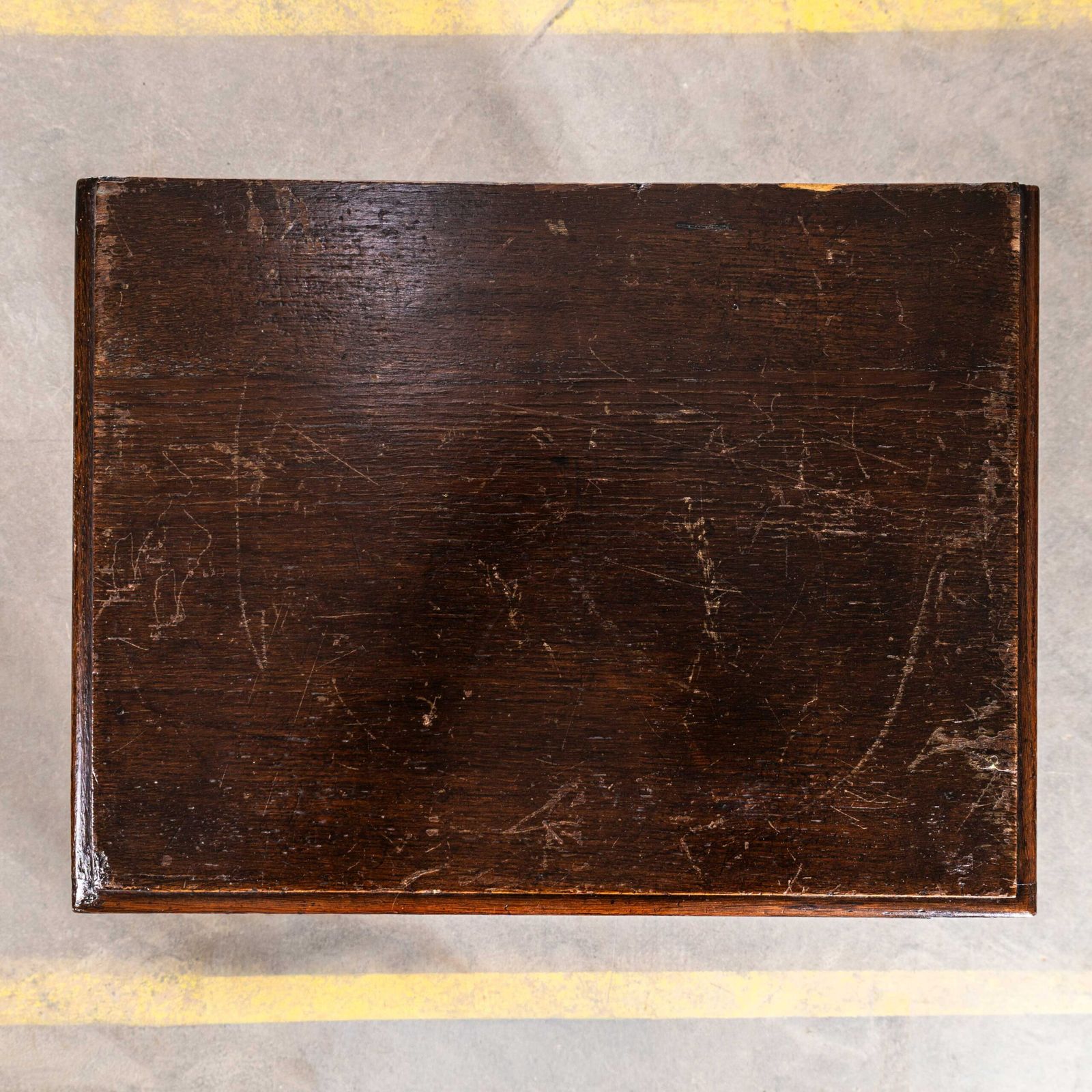 photo furniture 1940’s French Small Oak Atelier Tambour Cabinet
