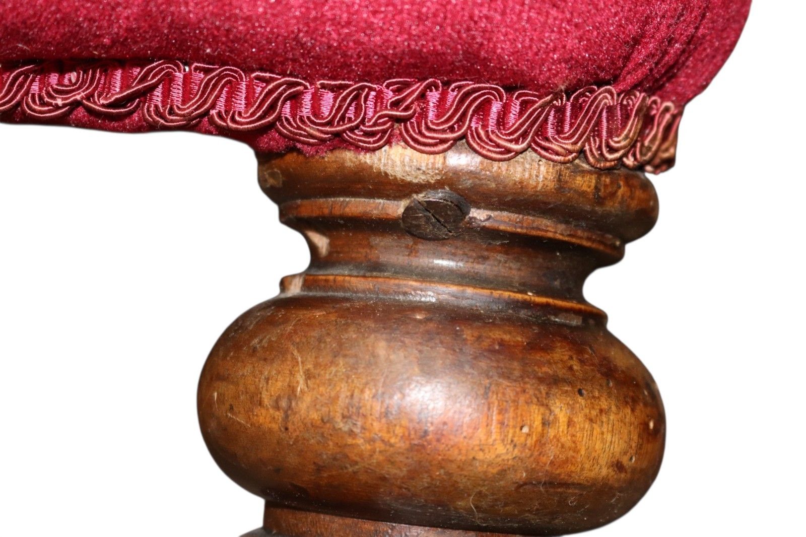 Victorian Deep Buttoned Velvet Low Chair With Cope & Collinson Castors C.1880 photo for sale