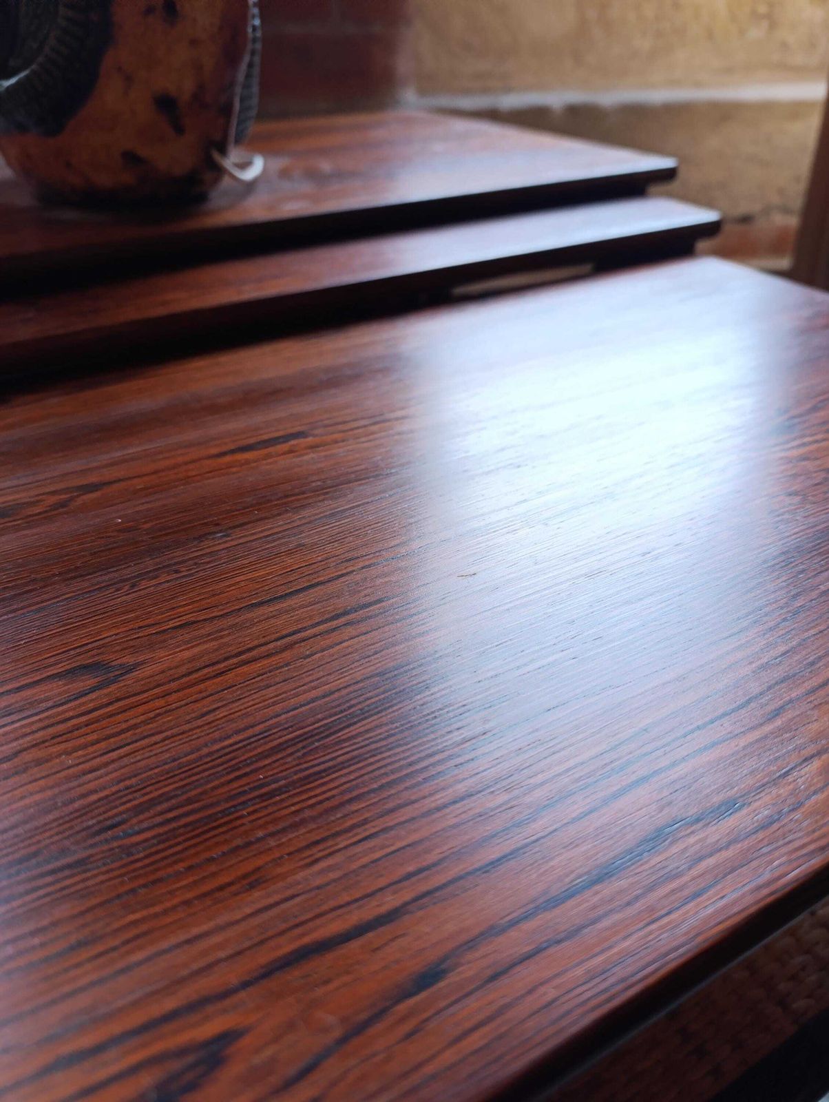 Mid Century Danish Teak Nest Of Tables By Cfc Silkeborg Johannes Andersen Illum Wikkelsø photo vinterior
