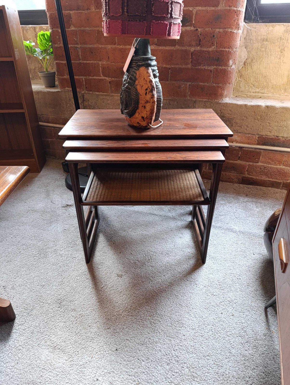 photo vinterior Mid Century Danish Teak Nest Of Tables By Cfc Silkeborg Johannes Andersen Illum Wikkelsø