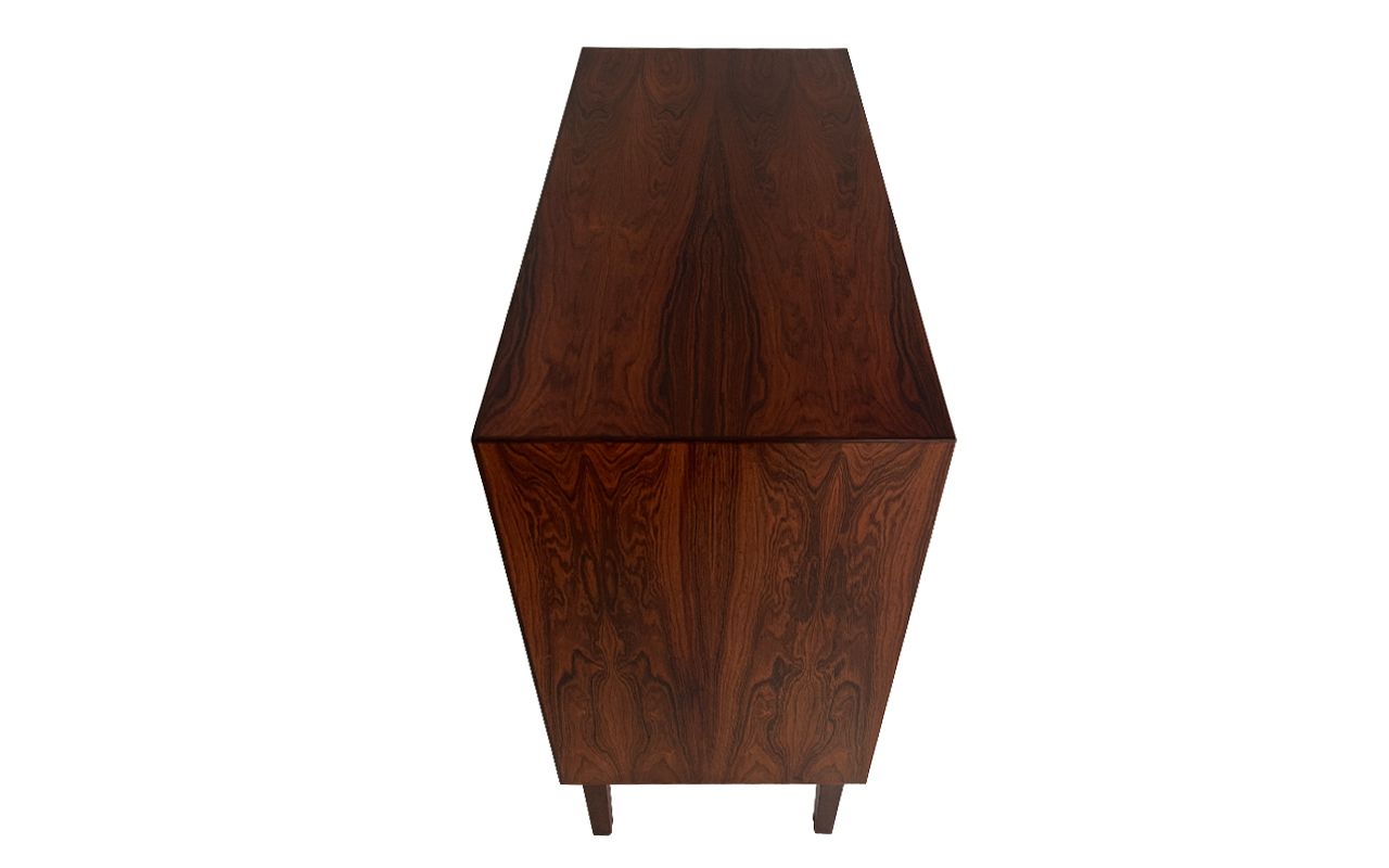 60s 1960s Large Danish Rosewood Double Sided Cabinet photo 1750.0