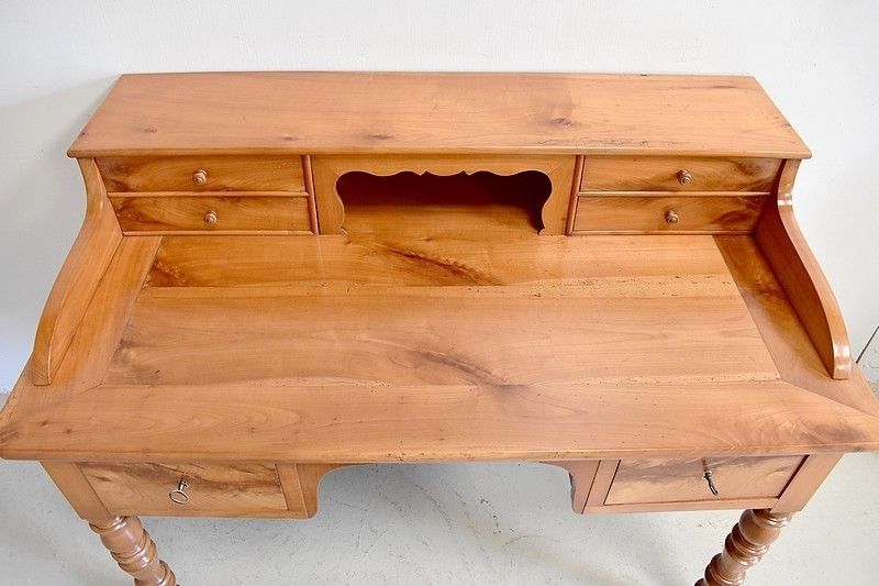 Bleached Office Louis Philippe, 19th photo furniture