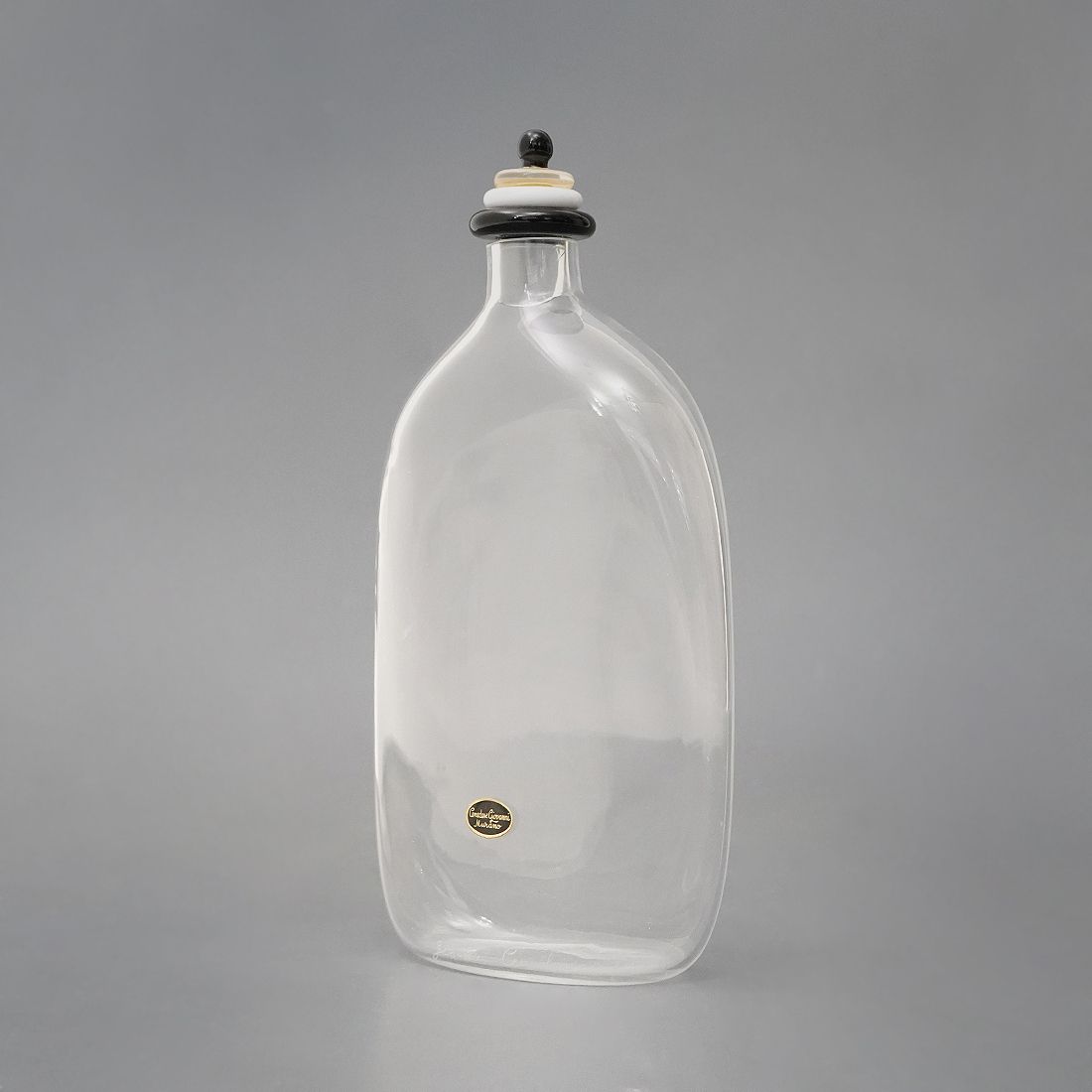 Murano Glass Bottle With Stopper By Giovanni Cenedese, 1970s photo furniture