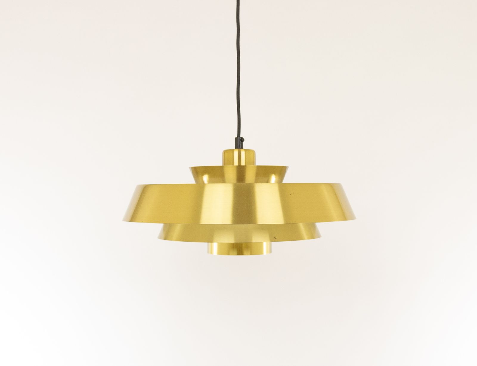 Nova Brass Pendant By Jo Hammerborg For Fog & Mørup, 1960s