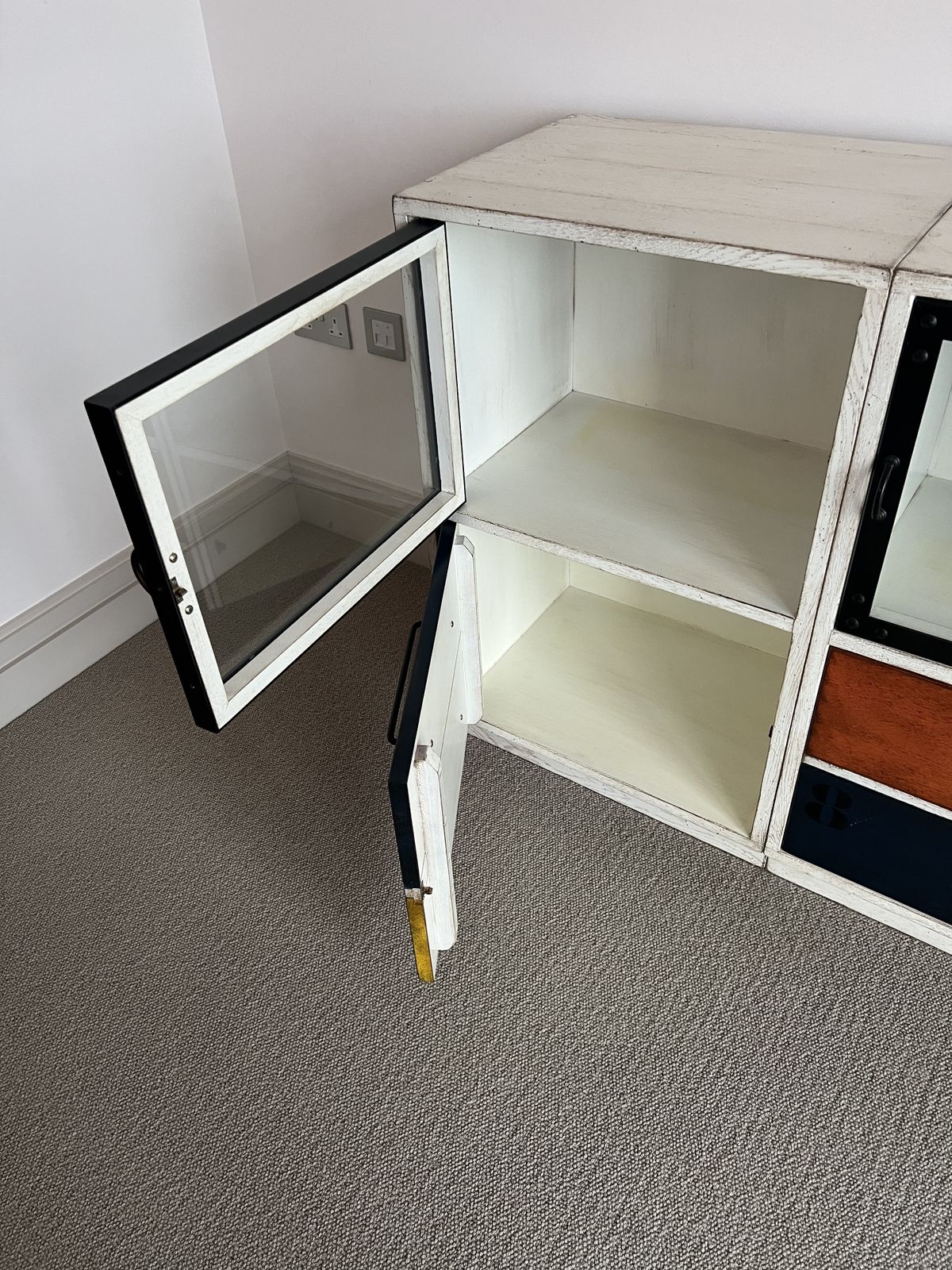 Pair Of French Designer Contemporary Cabinets photo furniture