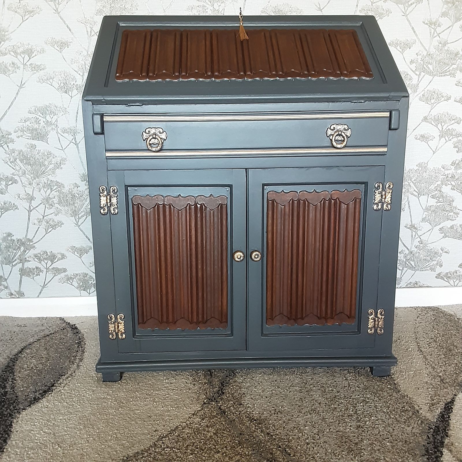 French Style Writing Bureau., 1960s photo furniture