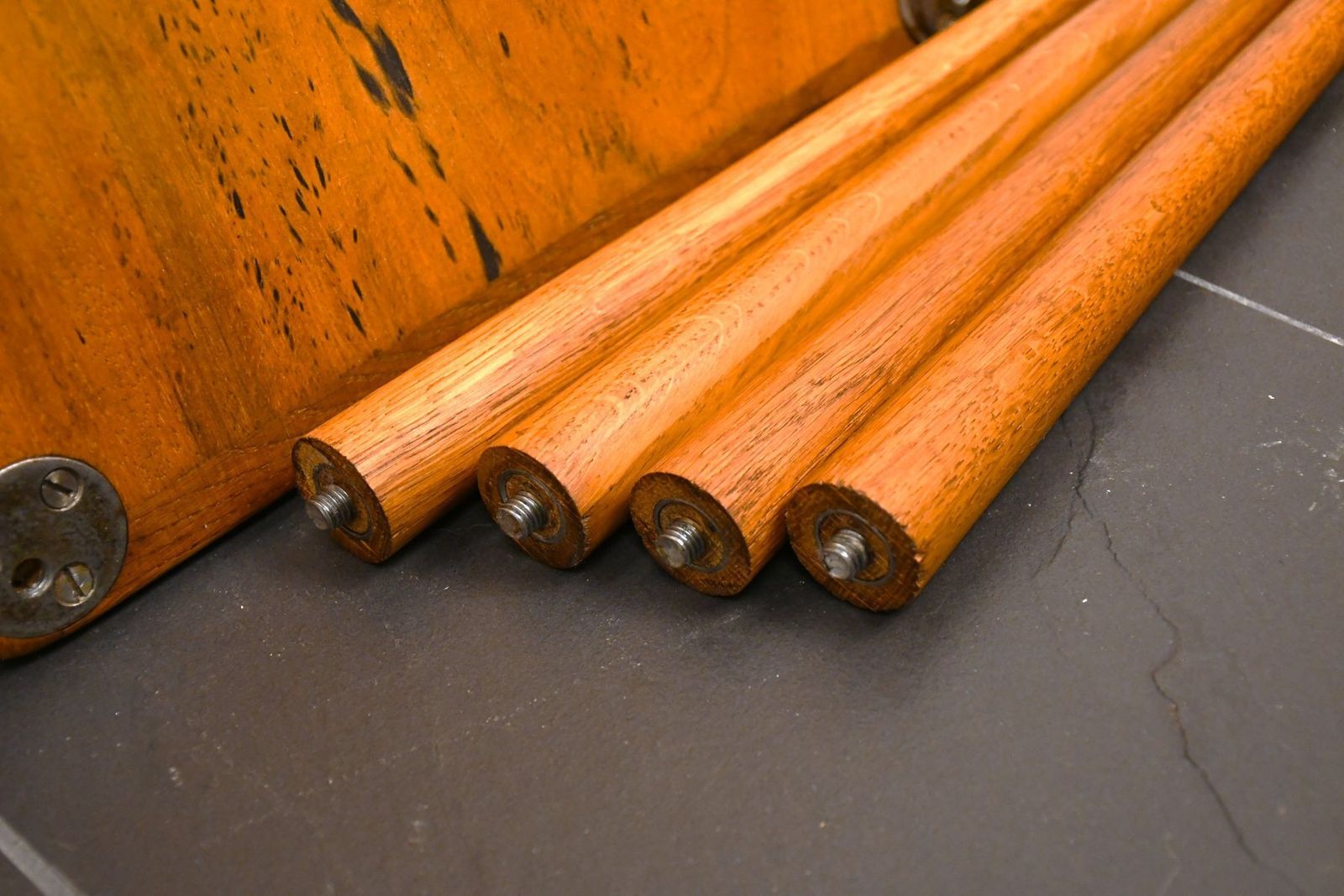 photo for sale Swedish Modern Cubus Nesting Tables In Teak By Yngve Ekström For Källemo Ab, 1950s, Set Of 3