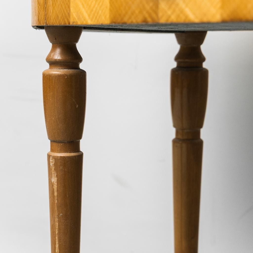 Pair Of Bedside Tables With Marble Top, 1950s Vintage, Modern Antiques photo vintage