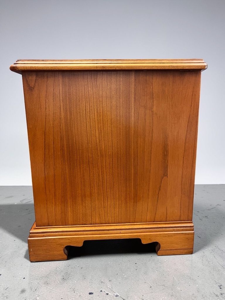 Mid Century Teak Bedside Cabinet Younger Furniture H52cm W46cm 1970s Solid Wood photo 95.0