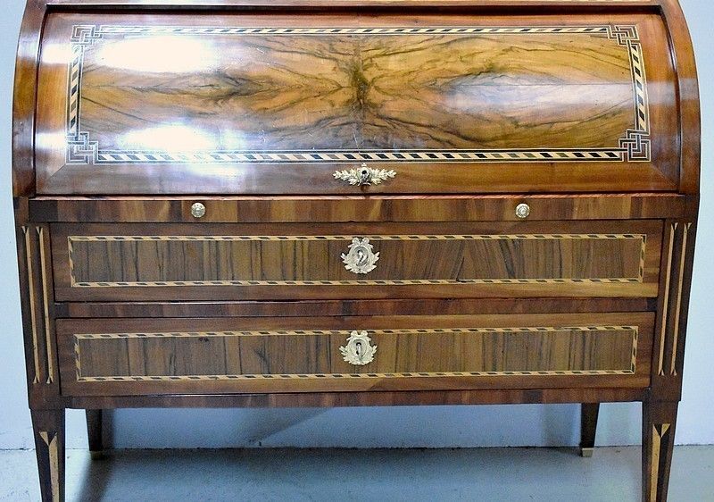 Cylinder Desk Louis XVI 18th photo Furniture