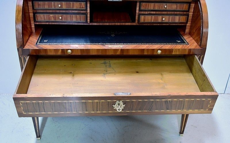 7346.99 Cylinder Desk Louis XVI 18th photo