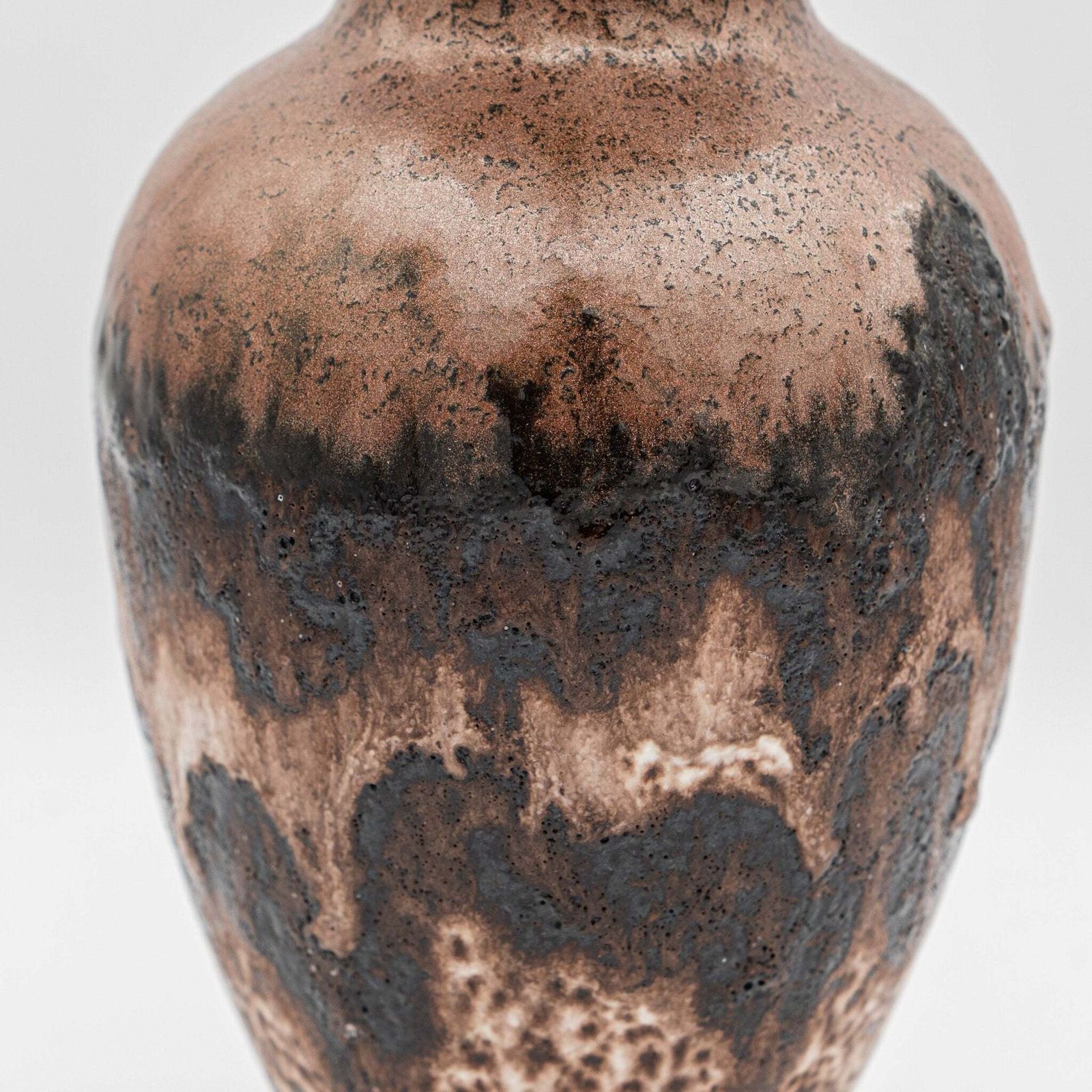 Stunning Mid Century Vase In Metallic Brown By Dümler & Breiden (1194/26), 1960s photo 82.0