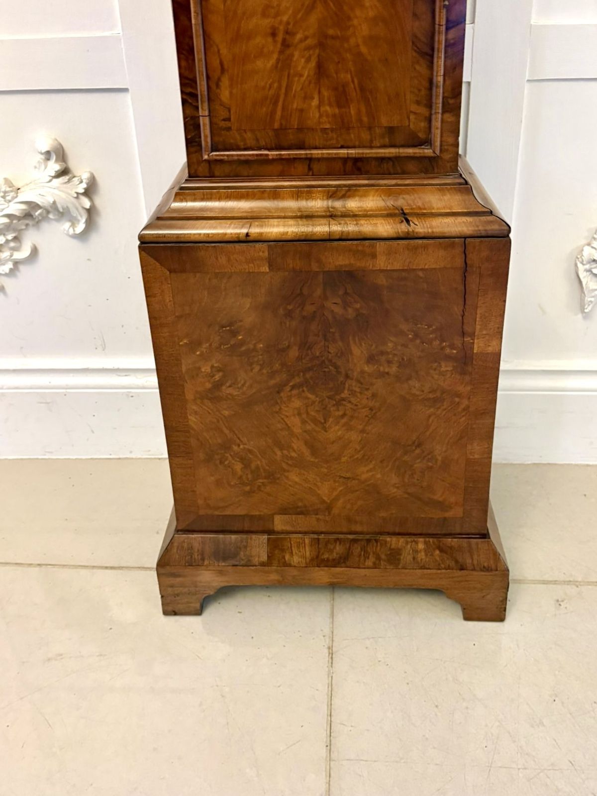 Antique 17th Century English Burr Walnut Longcase Clock By Edin Burgis Of London photo 11500.0