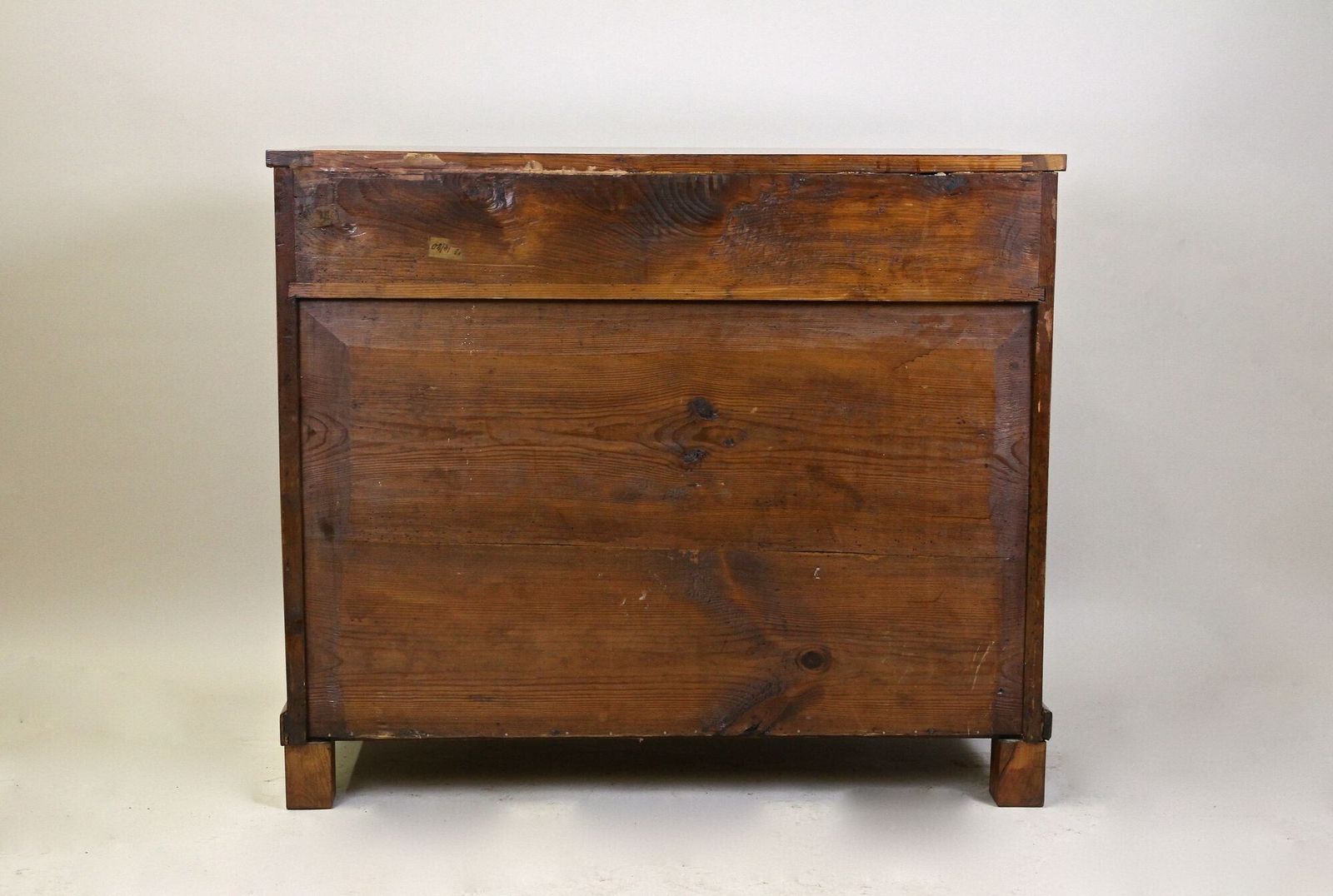 5900.0 19th Century Biedermeier Walnut Commode/ Trumeau/ Dresser   Austria Circa 1840 photo