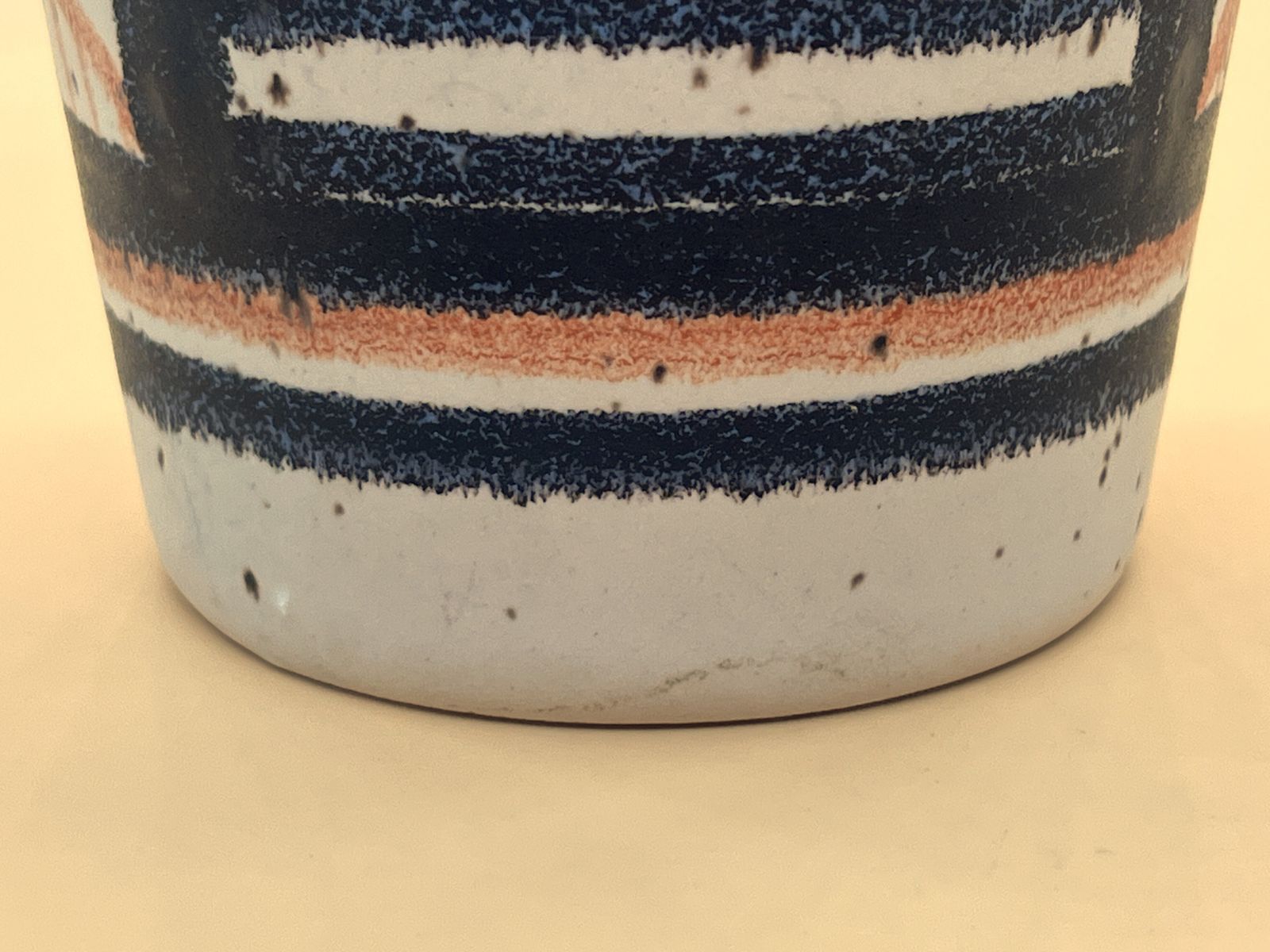 Mcm Scheurich Keramik West German Art Pottery Fat Lava Vase. photo vinterior