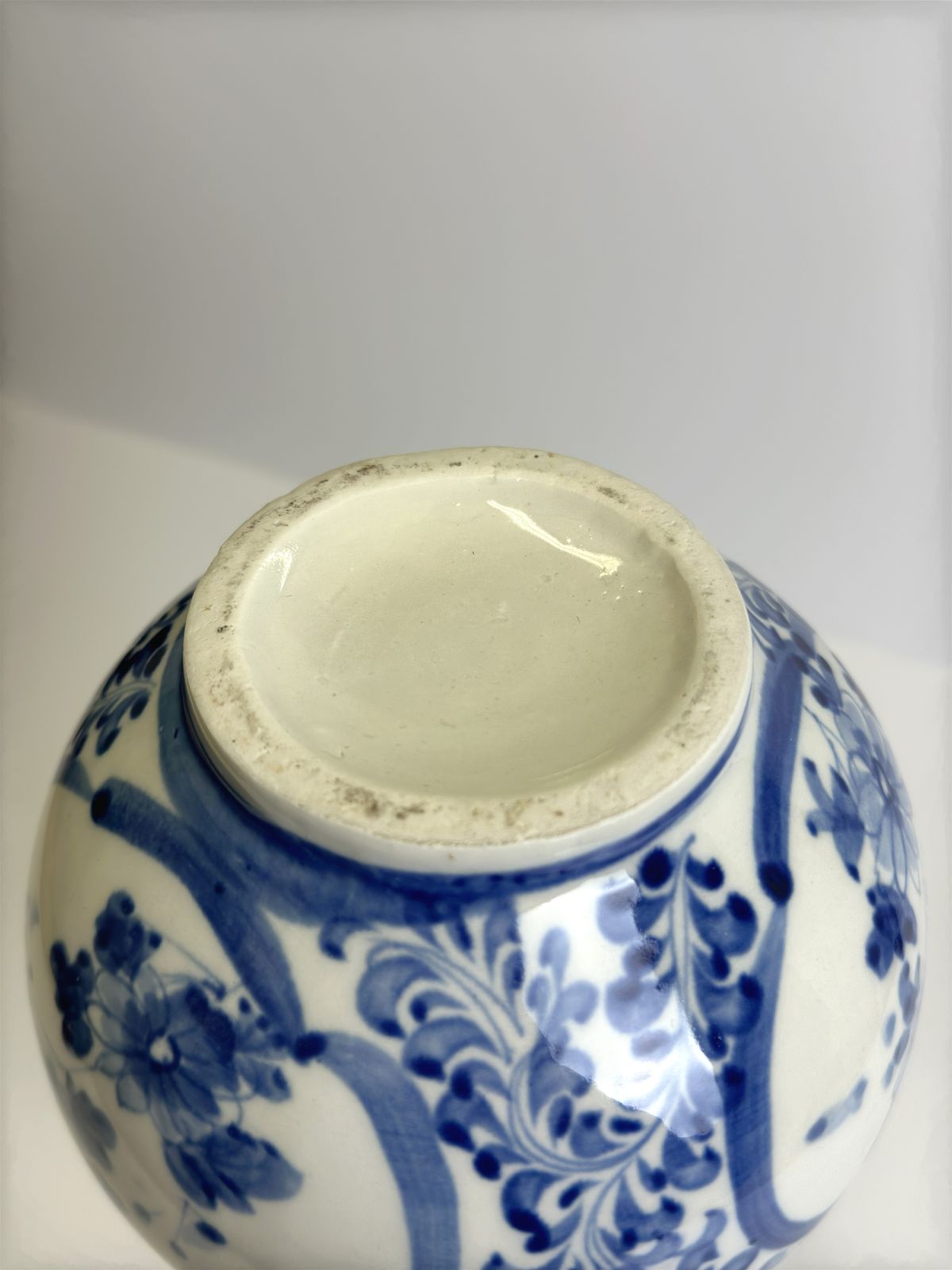 Chinese Blue And White Porcelain Huluping Double Gourd Vase, Ming Style, 1930s photo vinterior