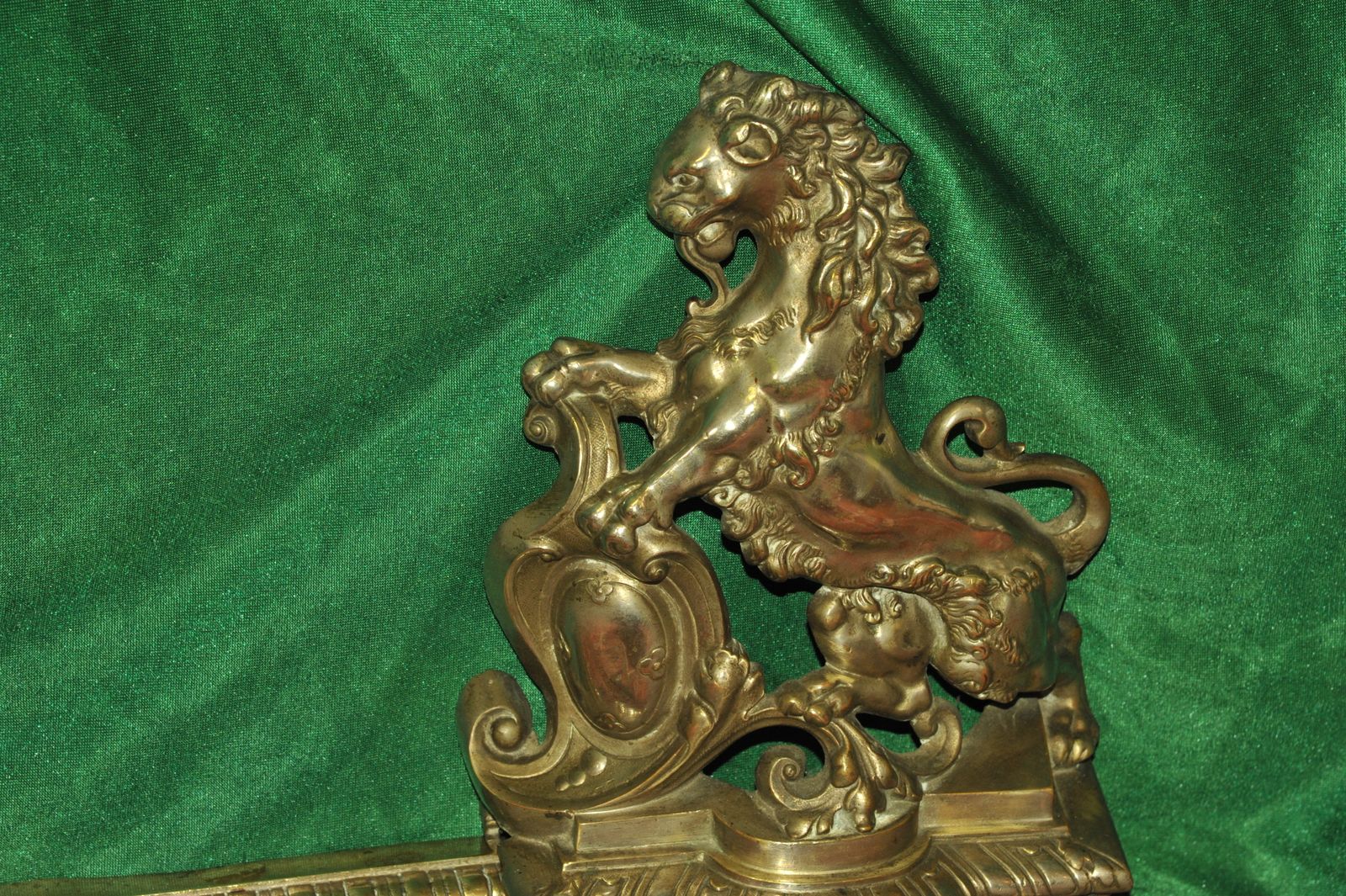 photo for sale An Antique French Louis XV Style Fireplace Fender
