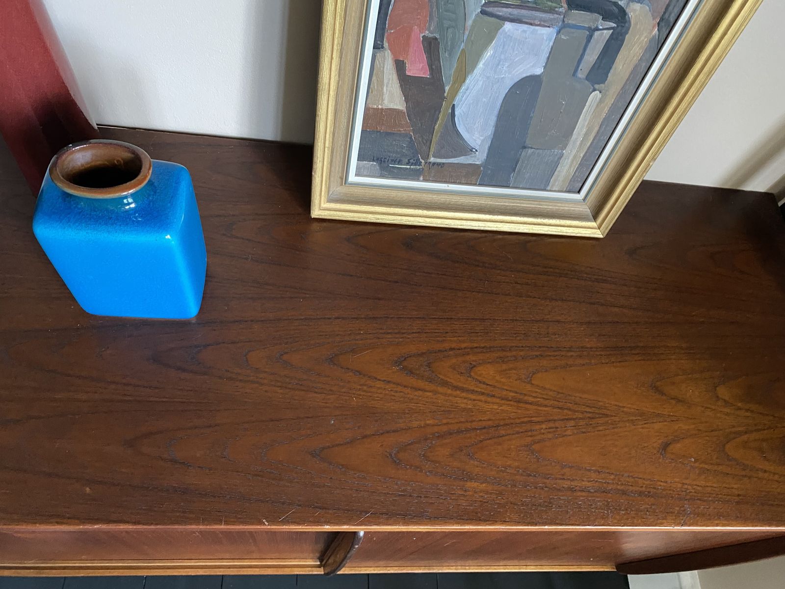 Mid Century Modular Shelving System In Teak By Olli Borg For Asko. Made In Finland. photo vintage