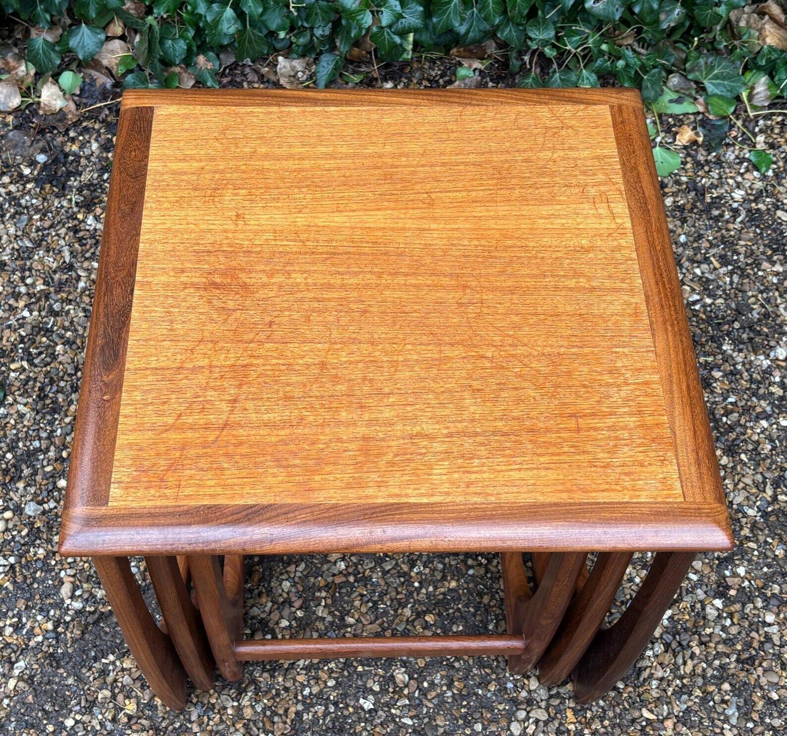 Vintage 1960’s G Plan Astro Teak Nest Of Tables photo vinterior