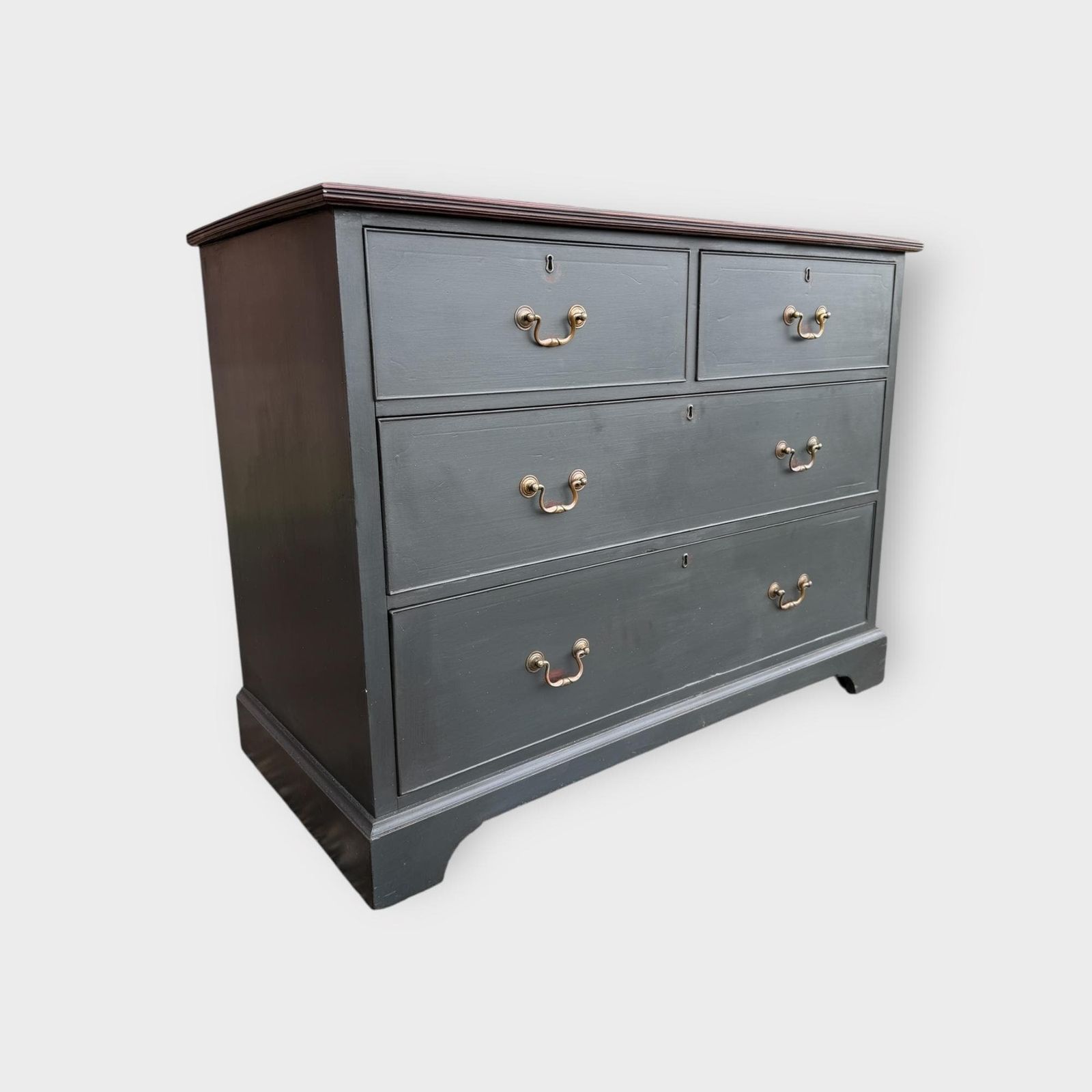 Antique Style Painted Chest Of Drawers 2 Over 2 Chest Of Drawers photo Furniture