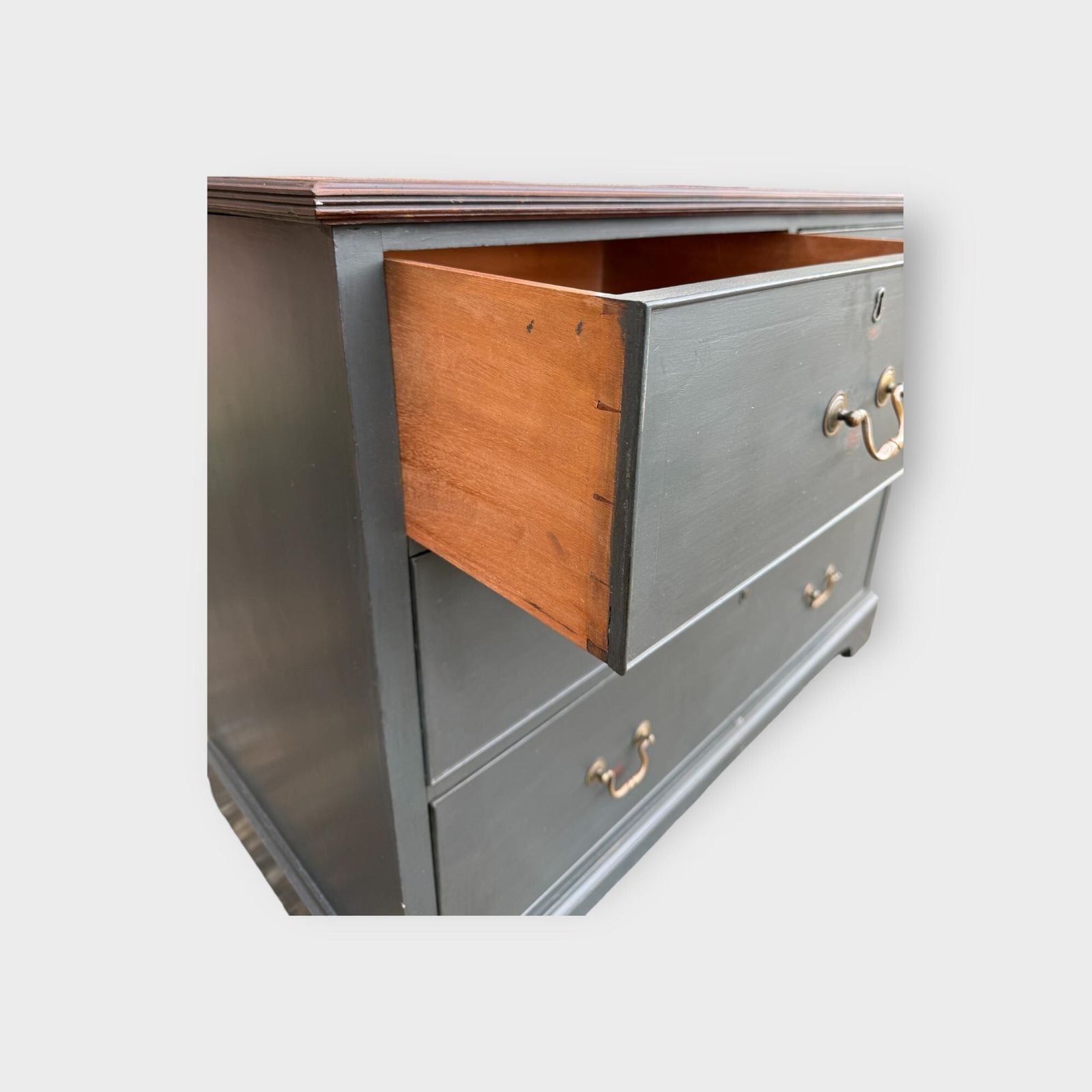 Antique Style Painted Chest Of Drawers 2 Over 2 Chest Of Drawers photo 270.0