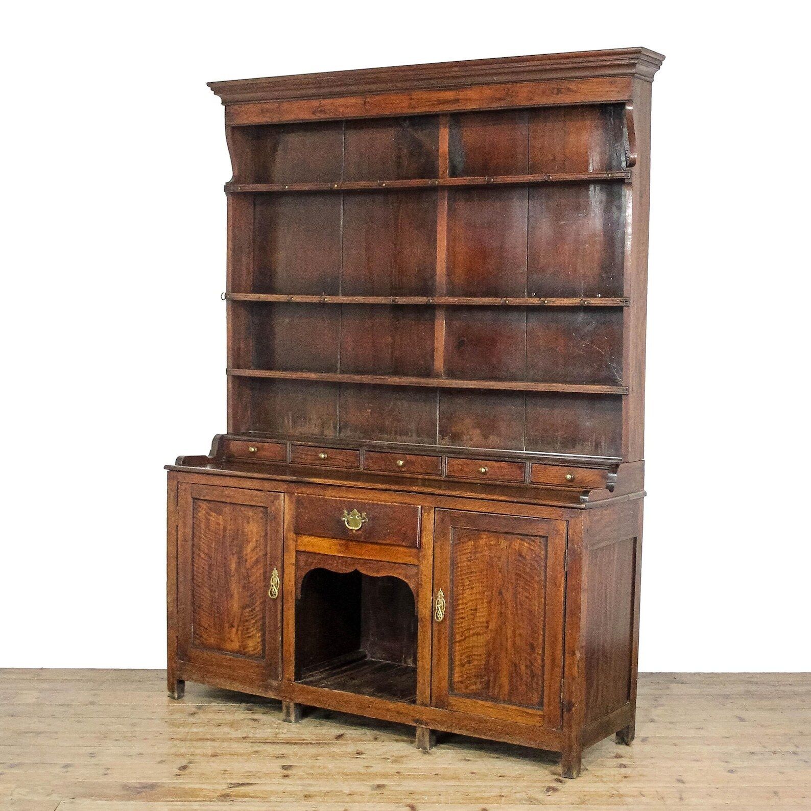 Antique 19th Century Oak Pembrokeshire Welsh Dresser | Welsh Dresser | Antique Oak Dresser | Kitchen Dresser | Welsh Furniture (M 6646 photo for sale
