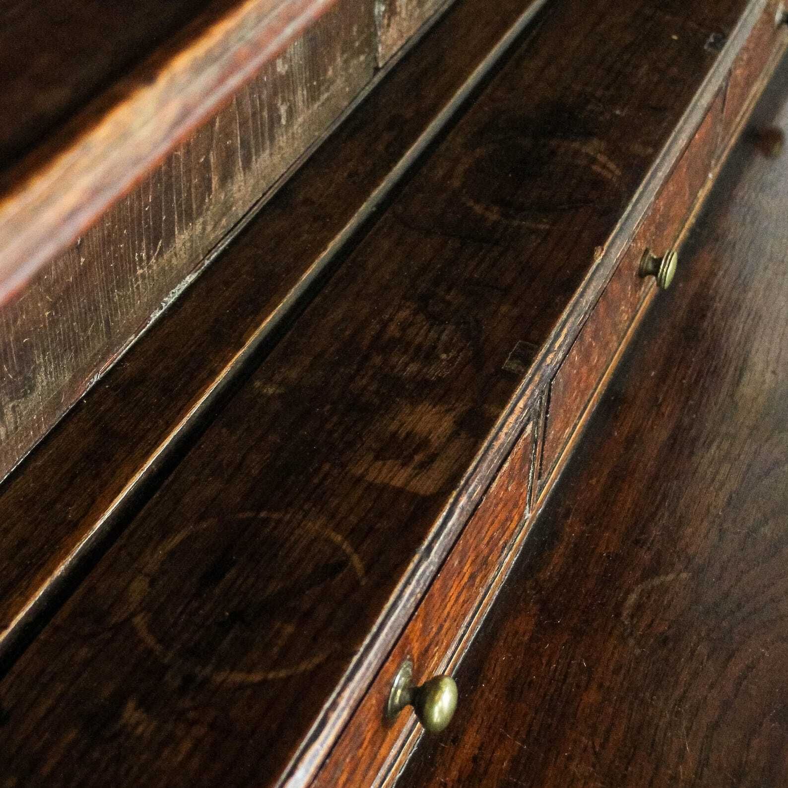 photo vintage Antique 19th Century Oak Pembrokeshire Welsh Dresser | Welsh Dresser | Antique Oak Dresser | Kitchen Dresser | Welsh Furniture (M 6646
