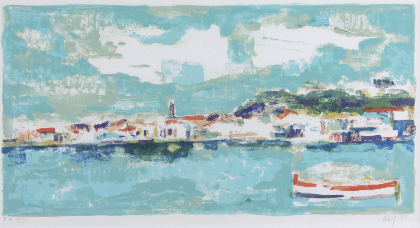 Seaside, 1960s, Paper, Vintage