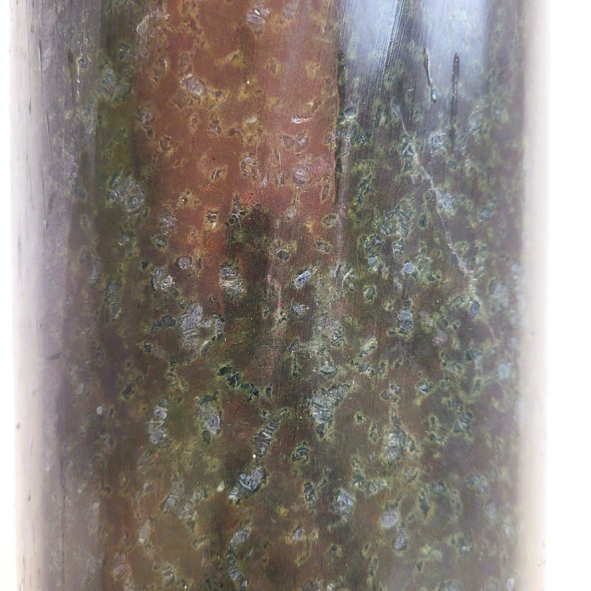 Pair Of Green Marble Columns, H190cm, 19th Century photo buy