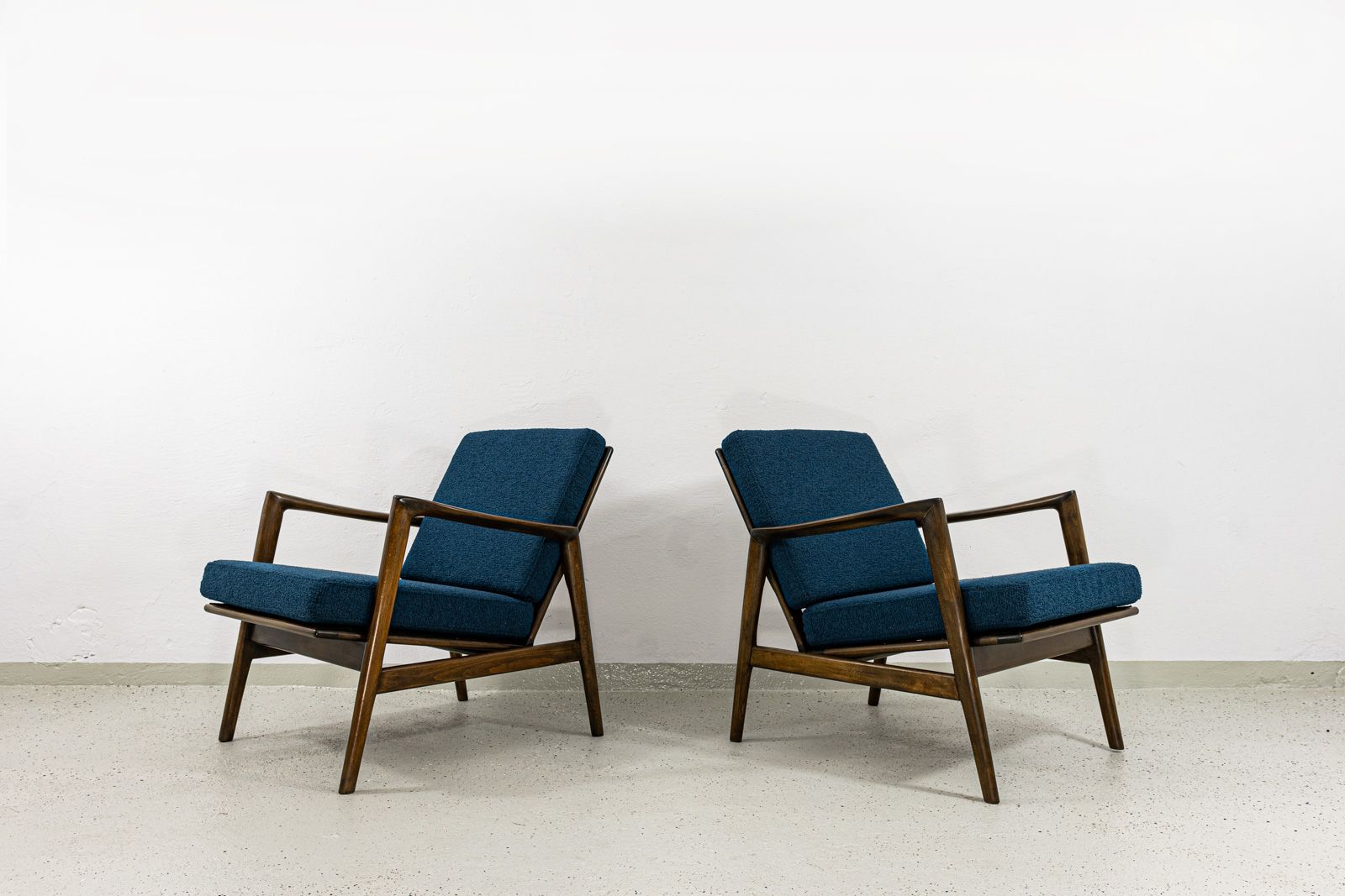 Mid Century Modern Armchair By Sfm, Poland, 1960s photo vintage