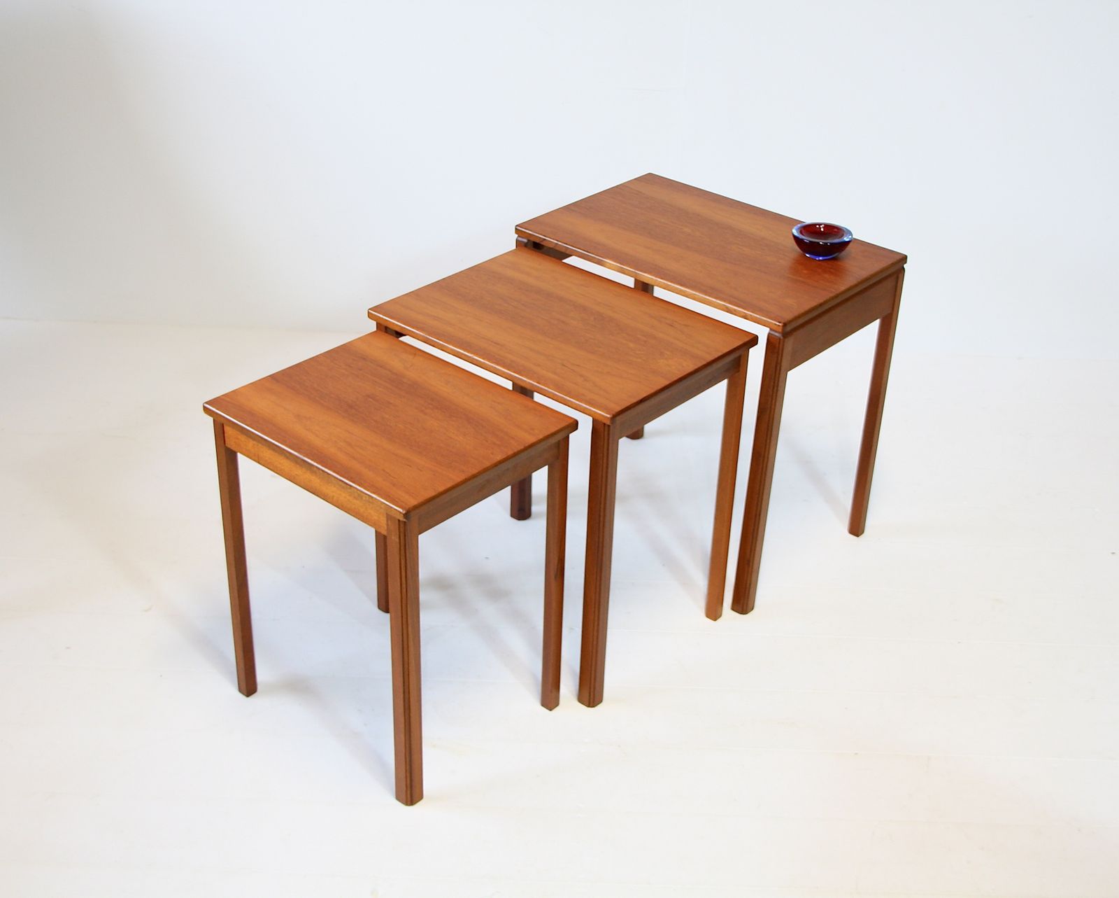 McIntosh Nest Of Tables   Mid Century Teak C.1970 photo 295.0