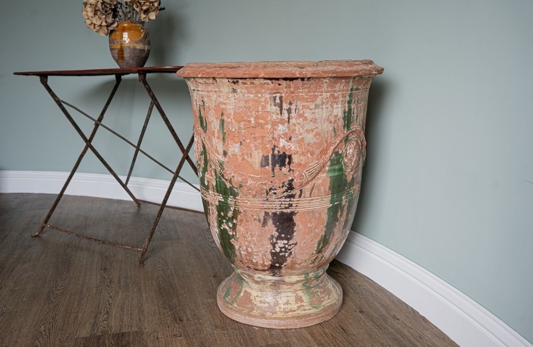 Antique French Anduze Vase, 1900s photo furniture
